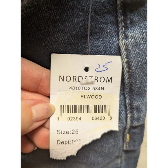 Articles of Society Elwood Womens Denim blue jeans Light Wash NEW Size 25 - Picture 5 of 7